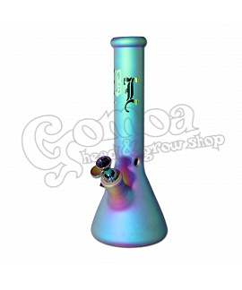 Black Leaf holographic glass bong (with ice holder)